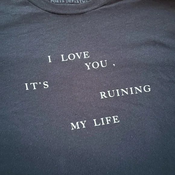 Taylor Swift Tortured Poets Baby Tee - Picture 2 of 4